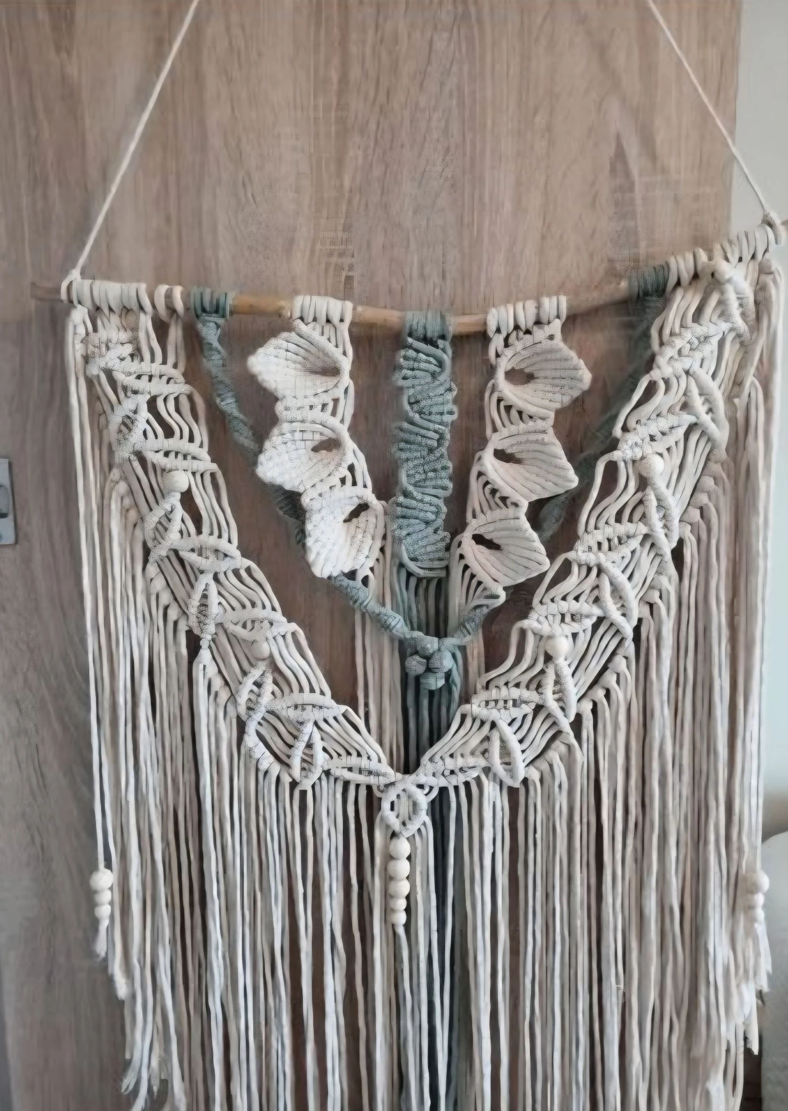 Cortina de macramé – photo 2
